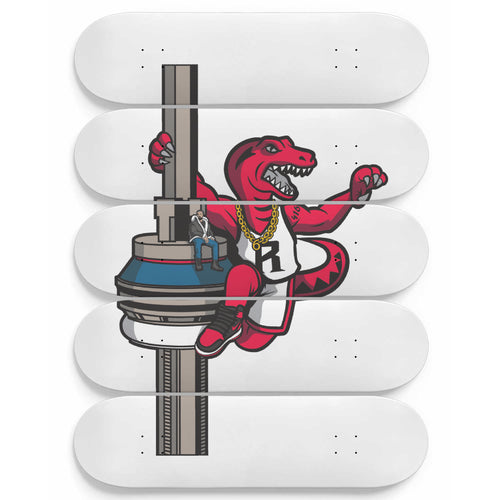 History In The 6ix (The Finals) Skateboard Wall Art Set